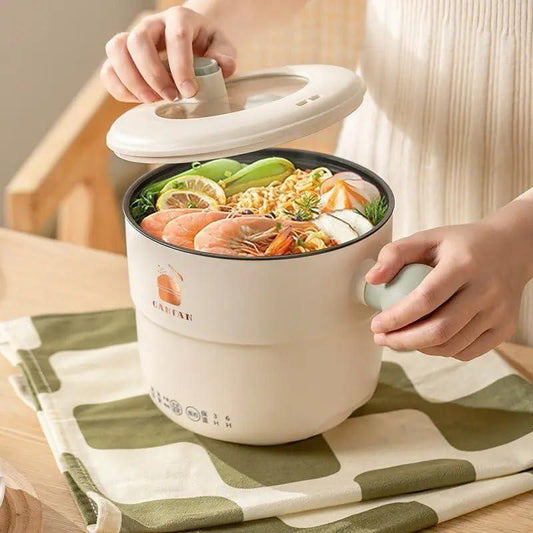 Multi-Function Electric Mini Cooking Pot for Home, Office & Travel